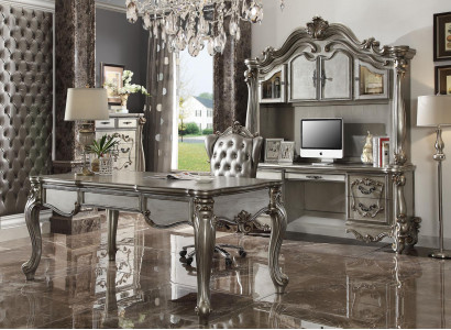 Scrivania Tavolo da computer Tavolo da ufficio Studio Tavolo Sedia 3 pezzi