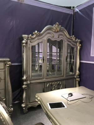 Vetrina in vetro mobile bar casa armadi barocchi scaffali a parete in legno vetrina