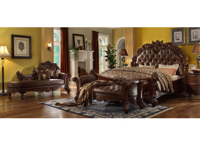 Letto matrimoniale Letto coniugale Letto di lusso Letti barocchi rococò Stile antico Chesterfield