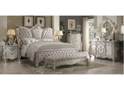 Reale letto King Size Chesterfield di lusso per hotel letto barocco rococò.