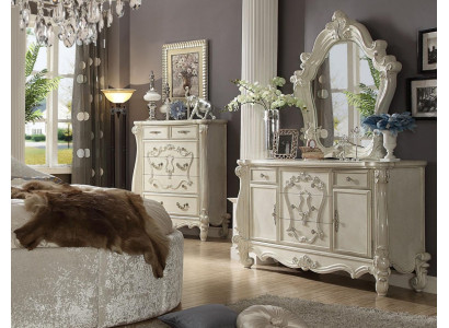 Buffet Comò Complementi d'arredo Armadio Barocco Rococò Specchio Madia Consolle Legno nuovo