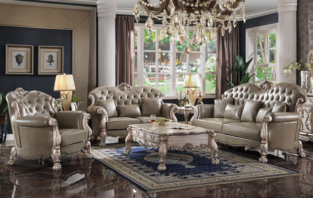 Barocco poltrona singola divano imbottito divano divano TV design soggiorno nuovo