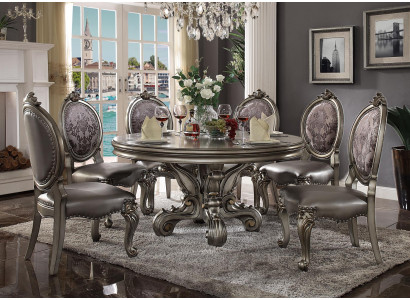 Design tavolo in legno Tavolo rotondo da pranzo Tavoli rotondi da pranzo 150 cm Classe di lusso Soggiorno