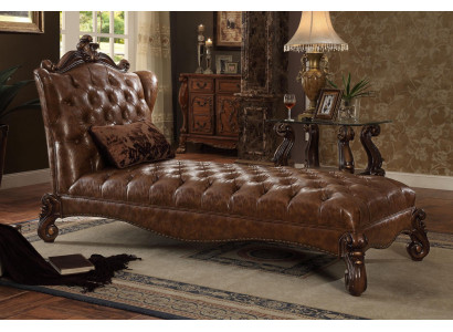 Divano Chaise longue di lusso in stile antico chaise longue imbottita barocca rococò