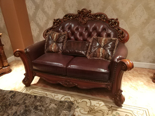 Set di divani 3+2+1 posti per il soggiorno, divano, sofa, imbottiti.
