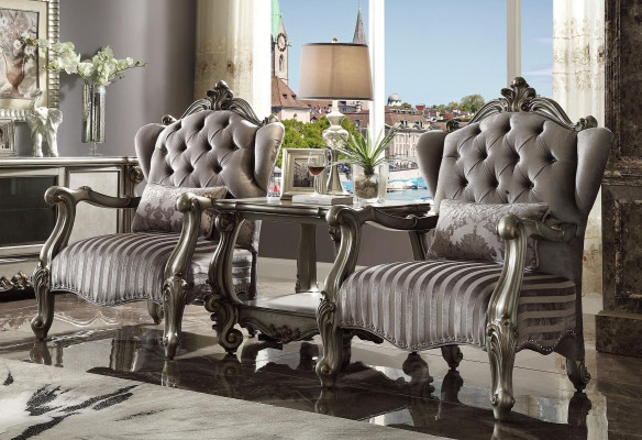 Tessuto poltrona 1 posto divano divani imbottiti design classico di lusso barocco.