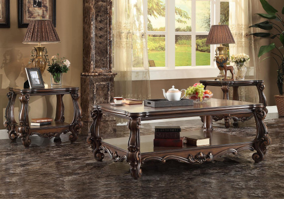 Tavolino da salotto di lusso in legno vero Tavoli decorativi Tavoli da divano Tavolini da salotto