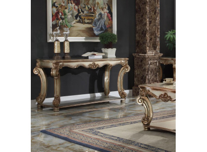 Barocco consolle mobile da parete tavolo di ingresso tavolo classico in legno 143 cm nuovo