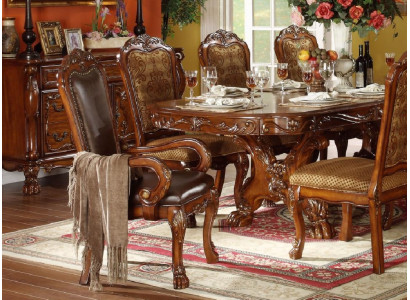 Lusso 1x Sedia da pranzo Sedia da salotto Sedia imbottita Sedie da cucina