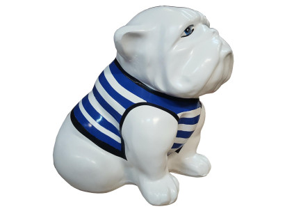 Colorata scultura astratta sculture statua decorativa figure cane da giardino