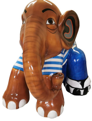 Designer Statua Figura Moderne Decorazioni Elefante Sculture da Giardino