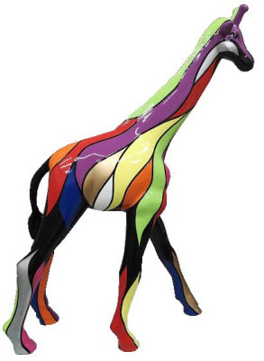 Statua di design Scultura colorata Figure astratte Statue Dipinte a mano Decorazione