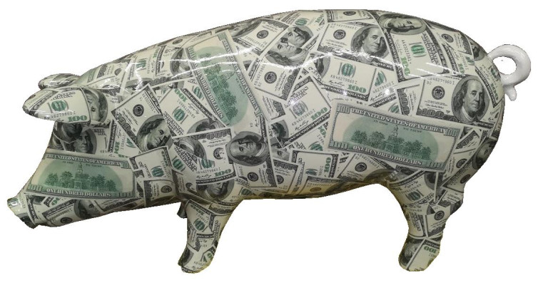 Figure da designer, decorazioni moderne per il giardino, statua di maiale scultura sculture.