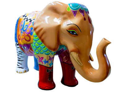 Decorazioni per la casa Sculture astratte di design elefante Statue Figure Decorazione della figura