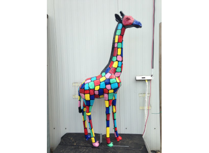 Design Decorazione Casa Sculture Statue Figure Ghepardi Astratti Decorativi