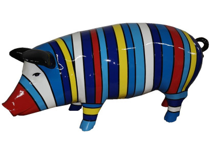 Decorazioni per la casa Sculture di design astratto di maiale Statue Figure Figura Decorazione