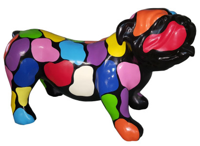 Moderne figure di decorazione cane giardino scultura sculture figura designer statua