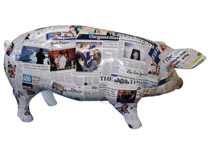 Sculture Design Casa Decorazione Statue Figure Astratte Maiale Statua Decorativa