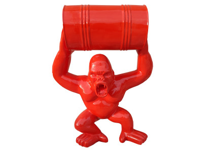 Sculture figure statue decorazione deco gorilla design da giardino figura statua.