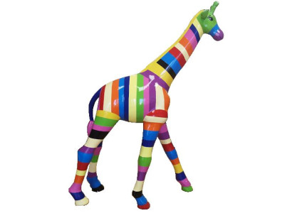 Statua Scultura colorata Figure astratte di design Statue Dipinte a mano Decorazione