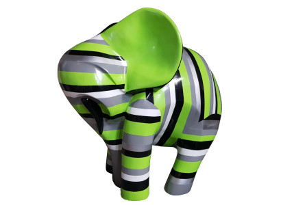 Statua di figura di designer, figure moderne decorazione elefante sculture da giardino.