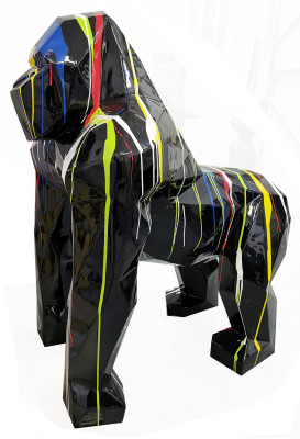 Figure statue decorazione decorazione gorilla giardino design moderno statua moderna
