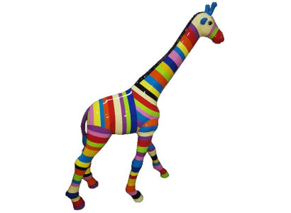 Decorazioni per la casa Statuette Sculture Design Figure Astratte Statuetta di Giraffa Decorazione