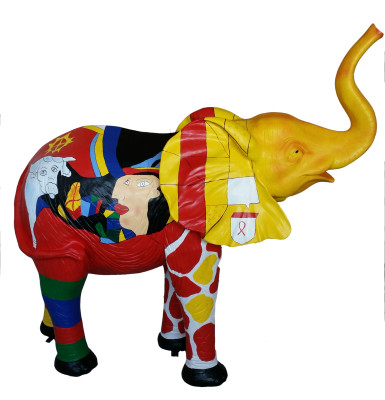 Designer Statua Figura Moderne Figure Decorazione Elefante Decorazione Sculture da Giardino