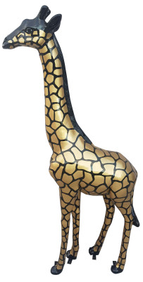 Giraffa designer Statua in figura moderne Statuette Decorazione Giardino Nuovo