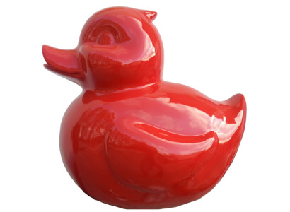 Moderne figure astratte, sculture da designer, figure da giardino, statue di anatre, nuove.