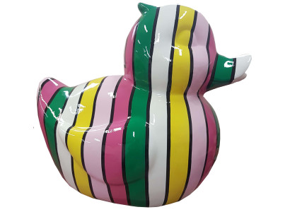 Moderno design astratto di figure, sculture da giardino di figure, statue di anatre nuove.