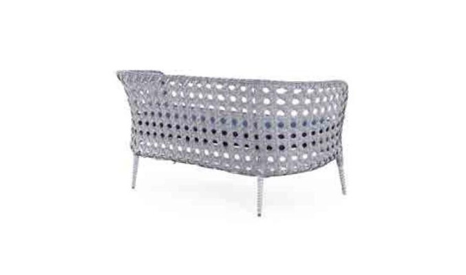 Mobili da giardino Sedie Divano Set di divani per terrazza Tavolo Divano Couch 4 pezzi. Set
