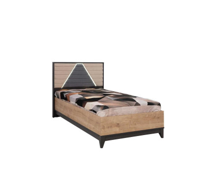 Garnitura camera dei bambini Letto Bambino Letto Marrone Legno Set Letto per Ragazzi 5 pezzi
