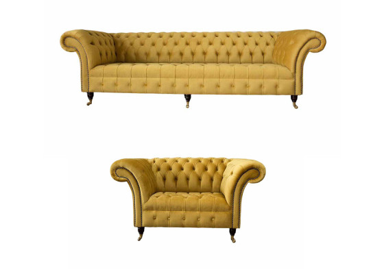 Sofà 3+1 posti insieme set design divani imbottiti divani moderni