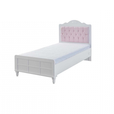 Set completo di mobili per bambini letto da bambino in legno 4 pezzi stanza per bambini bianco