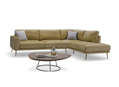 Design stoffa divano a L, divano ad angolo, set di divani moderni in tessuto.