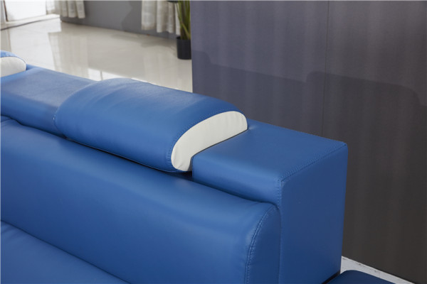 Set di cuscinetti per angolo divano design di lusso in pelle nuova seduta angolo.   Set di cuscini per angolo divano di lusso in pelle nuova.