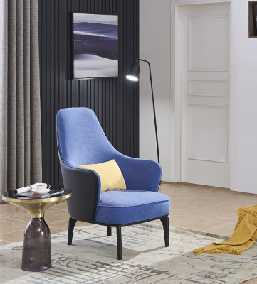 Salotto di lusso Club TV Poltrona Sedile Design Divano Divano Relax in Tessuto