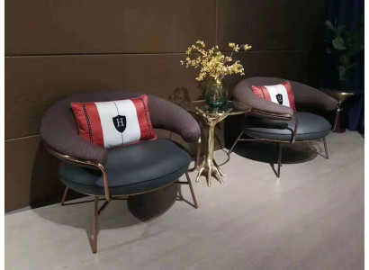 Design Poltrona Sedia di lusso Imbottita Cocktail Relax Bar Lounge Club Sedie Mobili