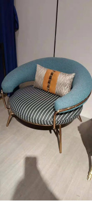 Design Poltrona Sedia di lusso Imbottita Cocktail Relax Bar Lounge Club Sedie Mobili