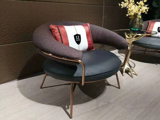 Design Poltrona Sedia di lusso Imbottita Cocktail Relax Bar Lounge Club Sedie Mobili