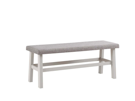 Sgabello Banca Sedile Panca Pouf Sgabello Sala da pranzo Grigio Legno