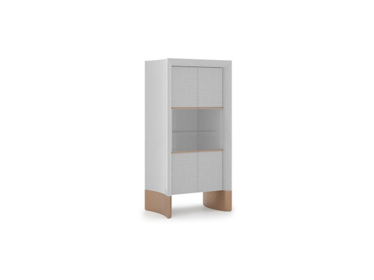 Design sala da pranzo completa 7 pezzi tavolo da pranzo moderno credenza mobile in legno nuovo vetrina