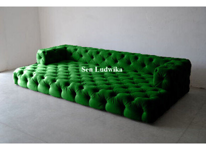 Design Chesterfield Set di divani Big xxl divano 5 posti Divano divani imbottiti