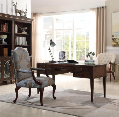 Scrivania marrone Tavolo da ufficio PC Scrivania da computer Ufficio Studio nuovo