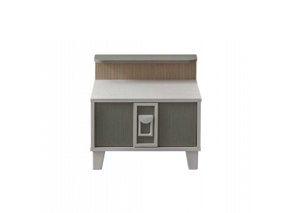 Comodino comodini comode in legno camera da letto per bambini moderno grigio ragazza