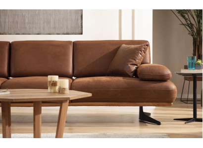 Set da soggiorno 2 pezzi moderno divano quattro posti poltrona lusso salotto