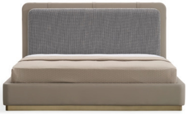Set da camera da letto di lusso 7 pezzi eleganti divani imbottiti mobili
