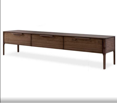 Set soggiorno parete attrezzata con ripiano e supporto TV dal design moderno.