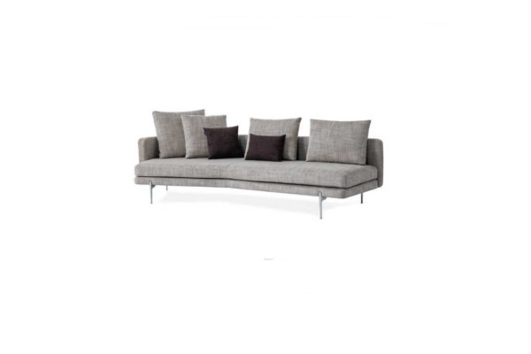 Set soggiorno 4+3+1 posti moderno salotto 3 pezzi cuscino sedile mobili